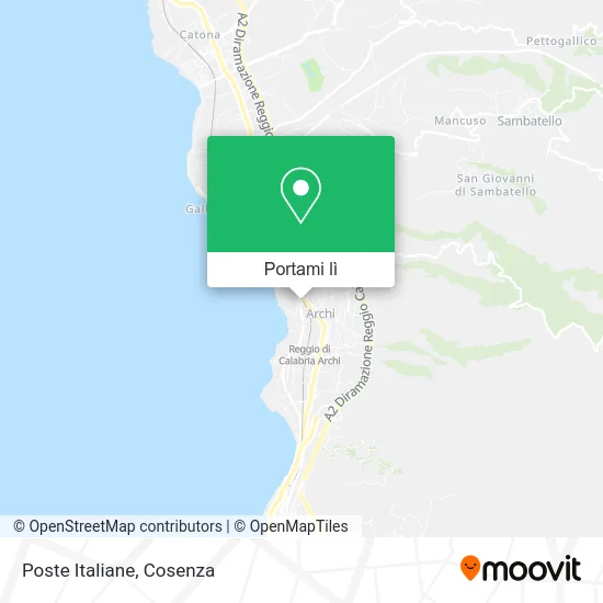 Mappa Poste Italiane