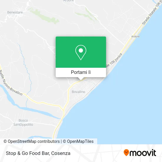 Mappa Stop & Go Food Bar