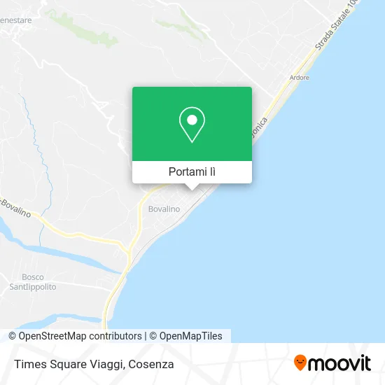 Mappa Times Square Viaggi