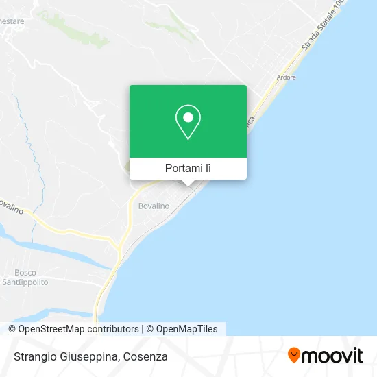 Mappa Strangio Giuseppina