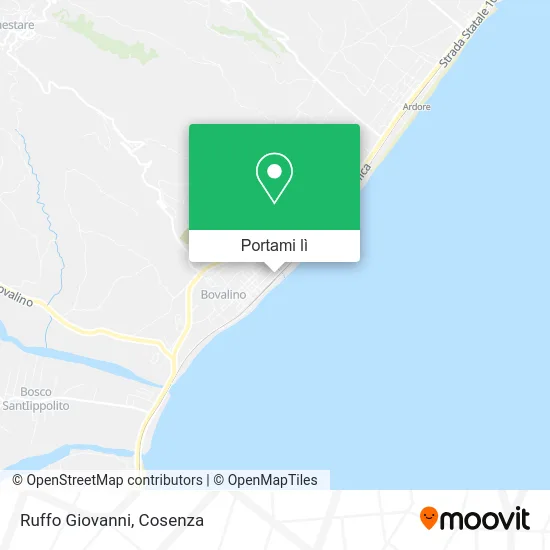 Mappa Ruffo Giovanni