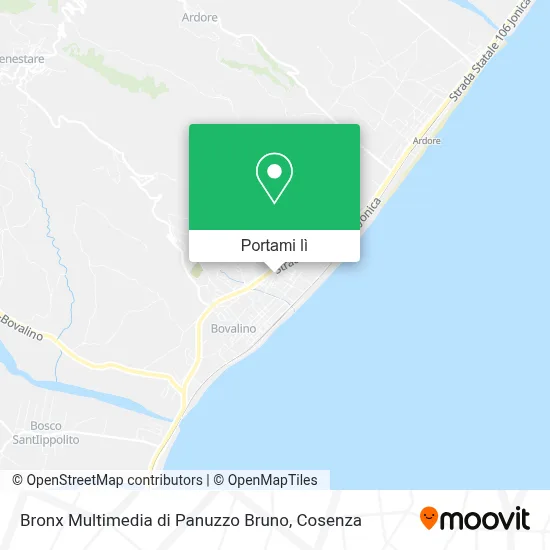 Mappa Bronx Multimedia di Panuzzo Bruno