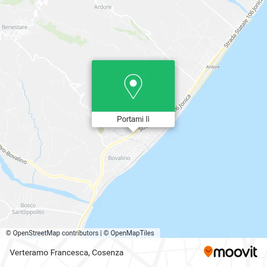 Mappa Verteramo Francesca