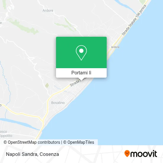 Mappa Napoli Sandra