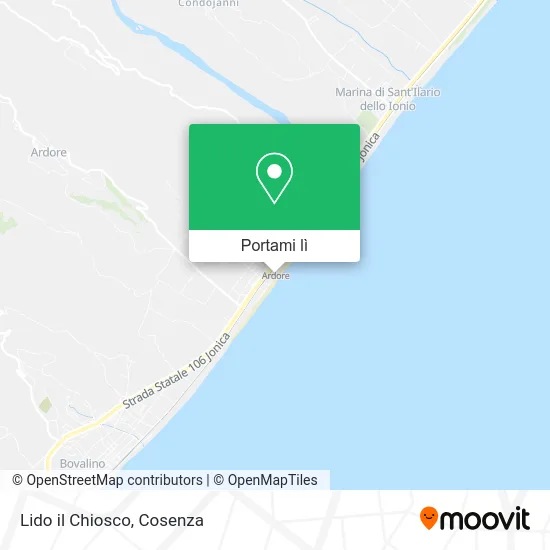 Mappa Lido il Chiosco