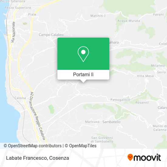 Mappa Labate Francesco