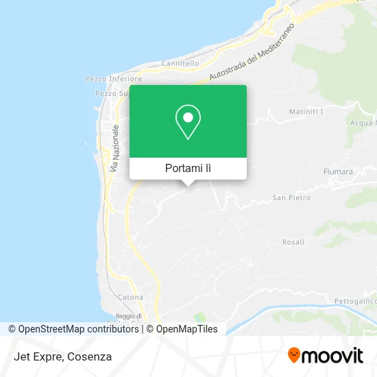 Mappa Jet Expre