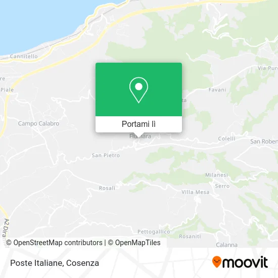 Mappa Poste Italiane