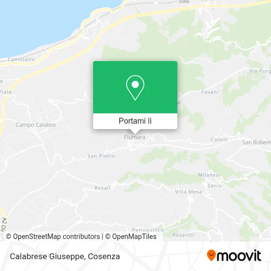 Mappa Calabrese Giuseppe