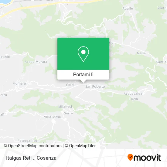 Mappa Italgas Reti .