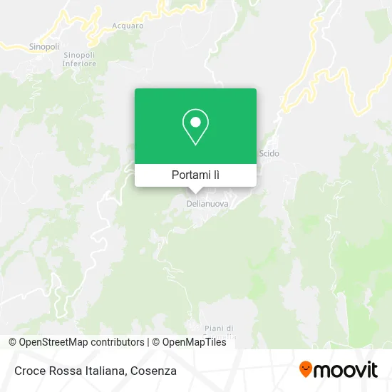 Mappa Croce Rossa Italiana