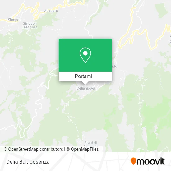 Mappa Delia Bar