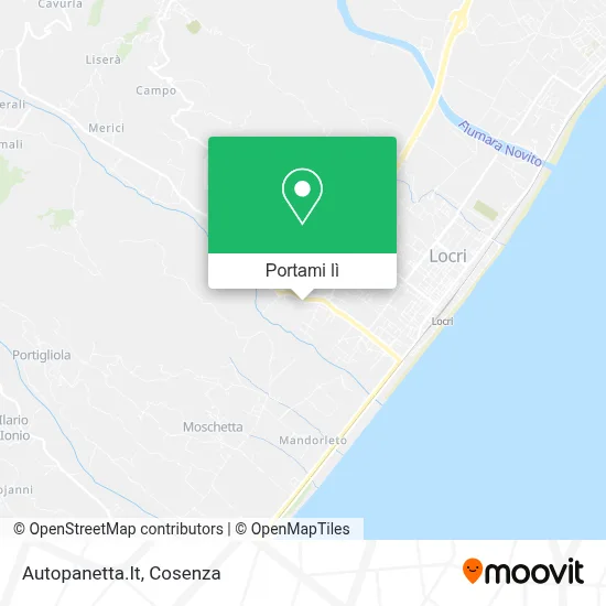 Mappa Autopanetta.It