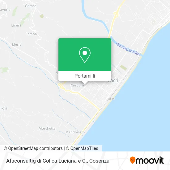 Mappa Afaconsultig di Colica Luciana e C.