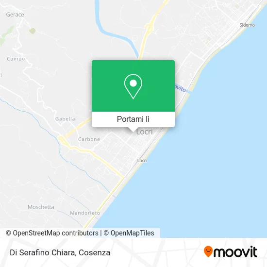 Mappa Di Serafino Chiara