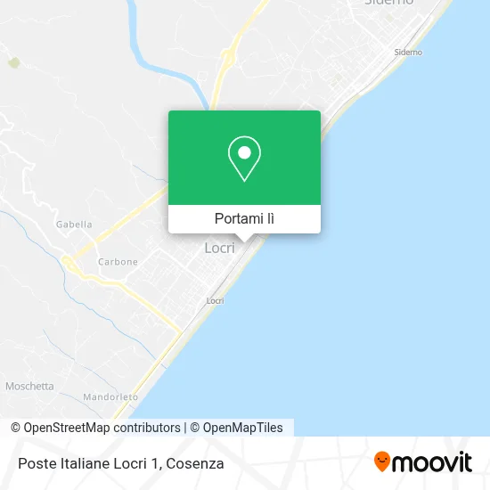 Mappa Poste Italiane Locri 1