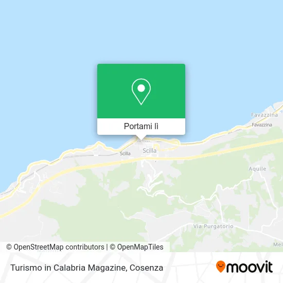 Mappa Turismo in Calabria Magazine