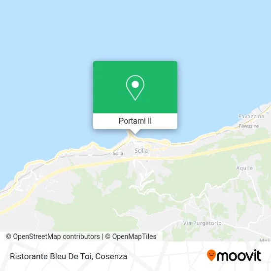 Mappa Ristorante Bleu De Toi