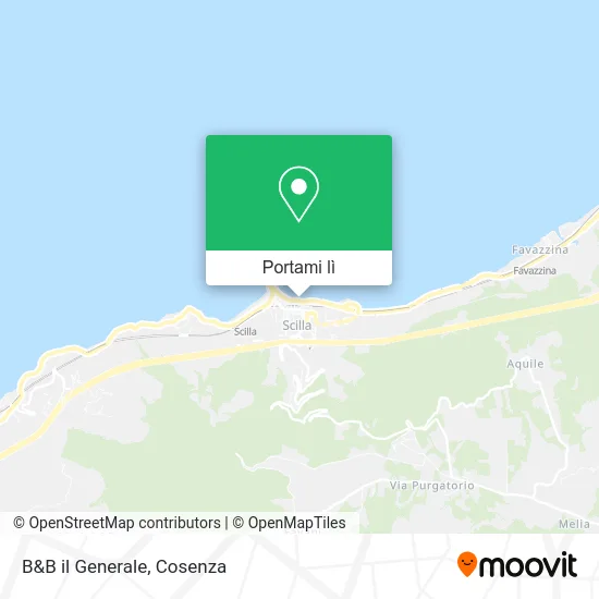 Mappa B&B il Generale