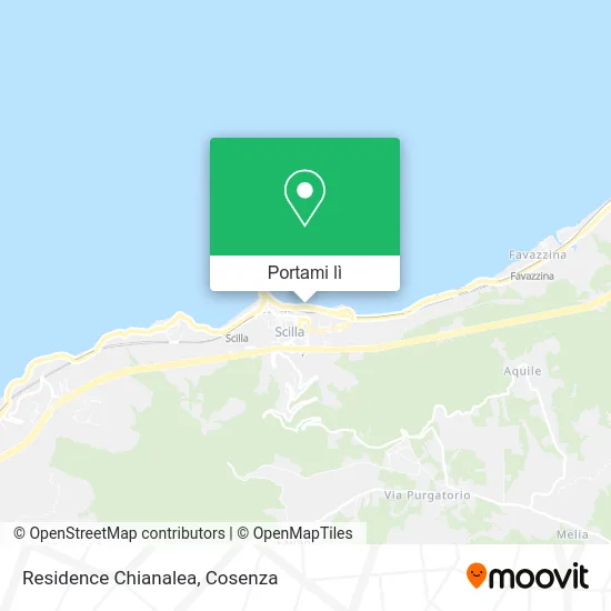 Mappa Residence Chianalea