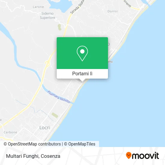 Mappa Multari Funghi