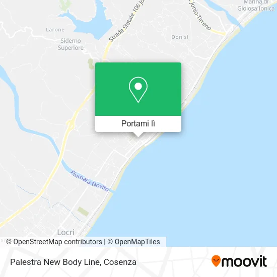 Mappa Palestra New Body Line