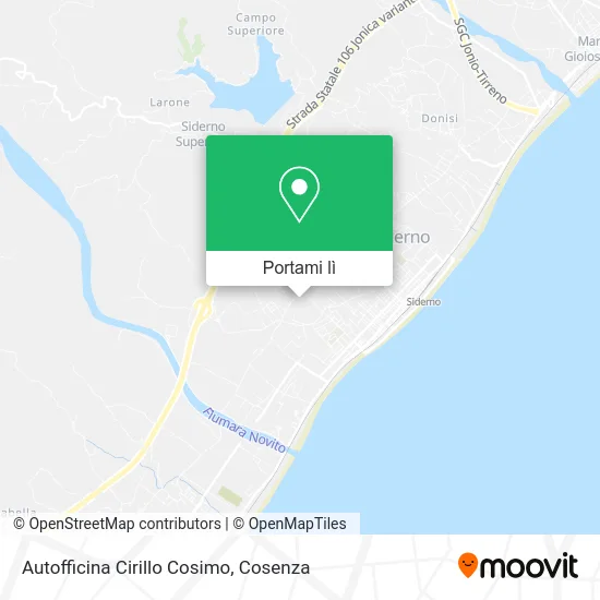 Mappa Autofficina Cirillo Cosimo