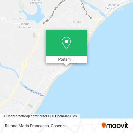 Mappa Riitano Maria Francesca