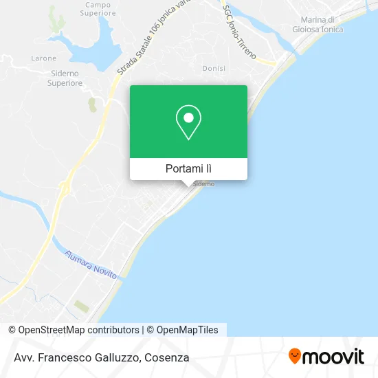 Mappa Avv. Francesco Galluzzo