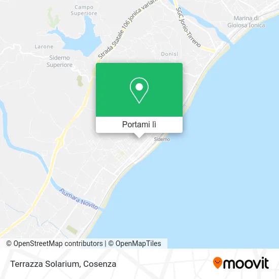 Mappa Terrazza Solarium