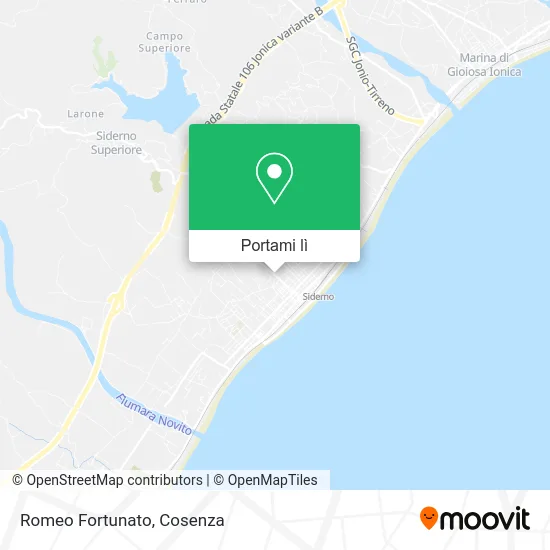 Mappa Romeo Fortunato