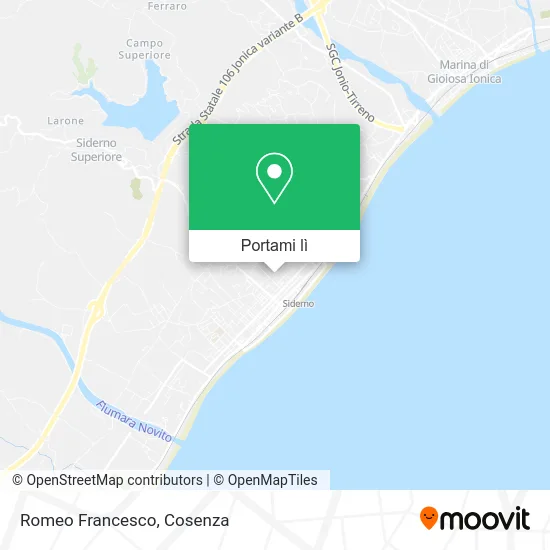 Mappa Romeo Francesco