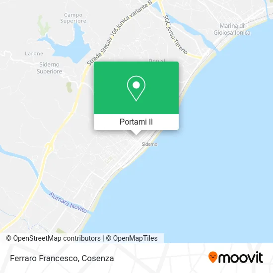 Mappa Ferraro Francesco