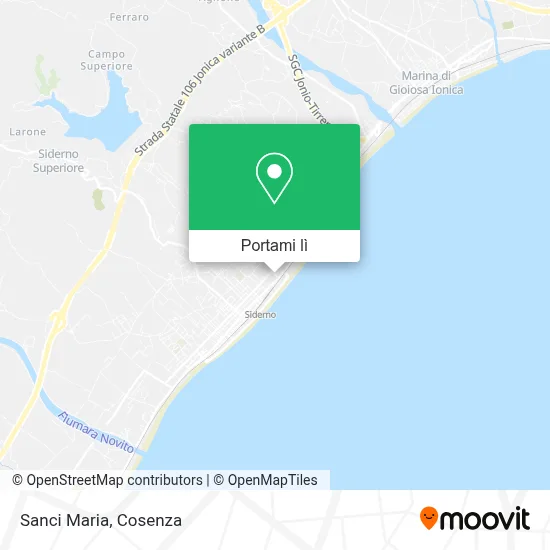Mappa Sanci Maria