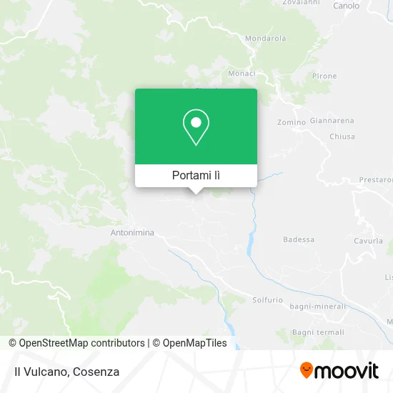 Mappa Il Vulcano