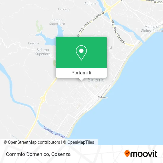 Mappa Commio Domenico