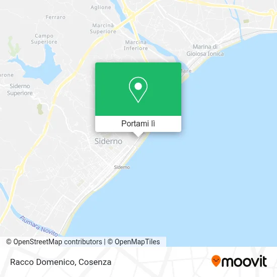 Mappa Racco Domenico