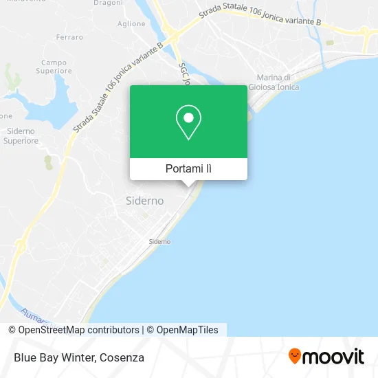 Mappa Blue Bay Winter