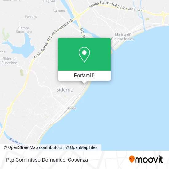 Mappa Ptp Commisso Domenico