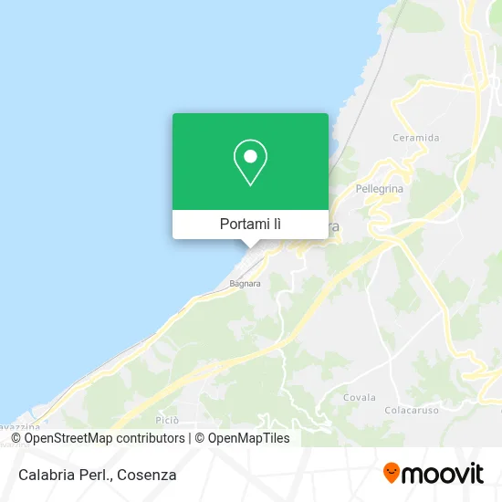 Mappa Calabria Perl.