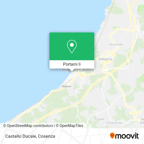 Mappa Castello Ducale