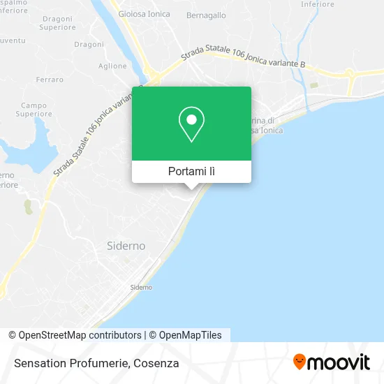 Mappa Sensation Profumerie