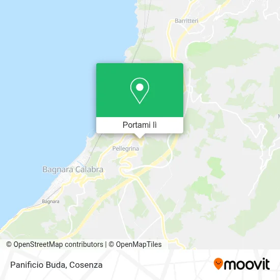 Mappa Panificio Buda