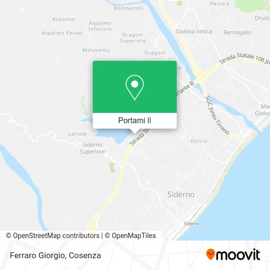 Mappa Ferraro Giorgio