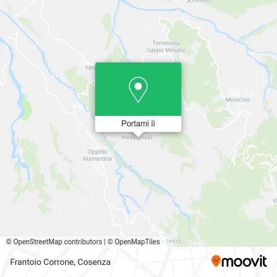 Mappa Frantoio Corrone