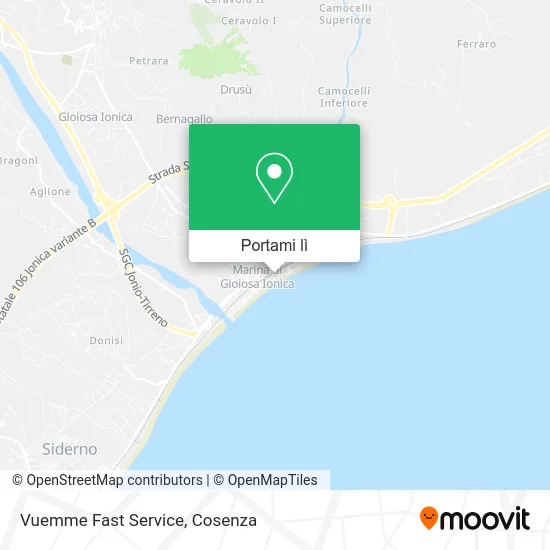 Mappa Vuemme Fast Service
