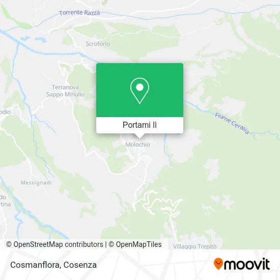 Mappa Cosmanflora