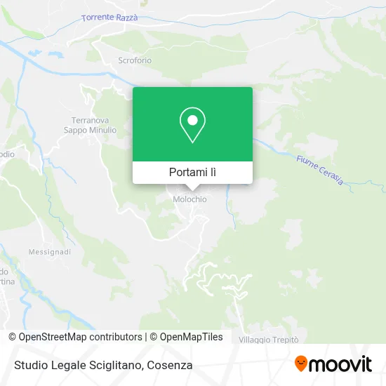 Mappa Studio Legale Sciglitano