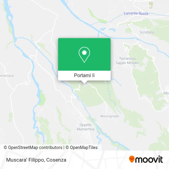 Mappa Muscara' Filippo