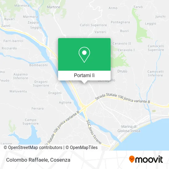 Mappa Colombo Raffaele